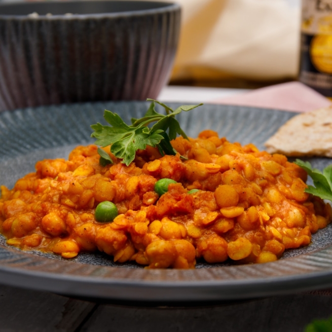 Chickpea & Lentil Curry