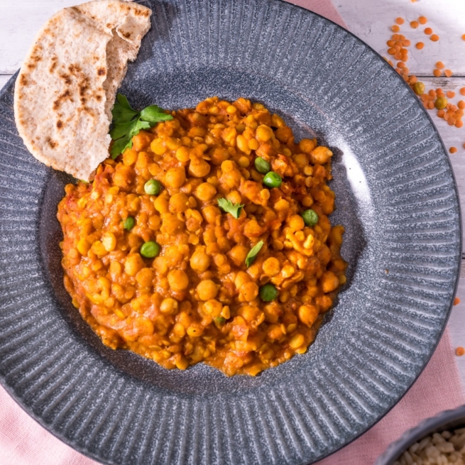 Chickpea & Lentil Curry