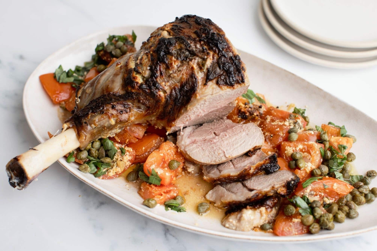 The Best Roast Lamb with Yoghurt Marinade Recipe - Eric Lyons