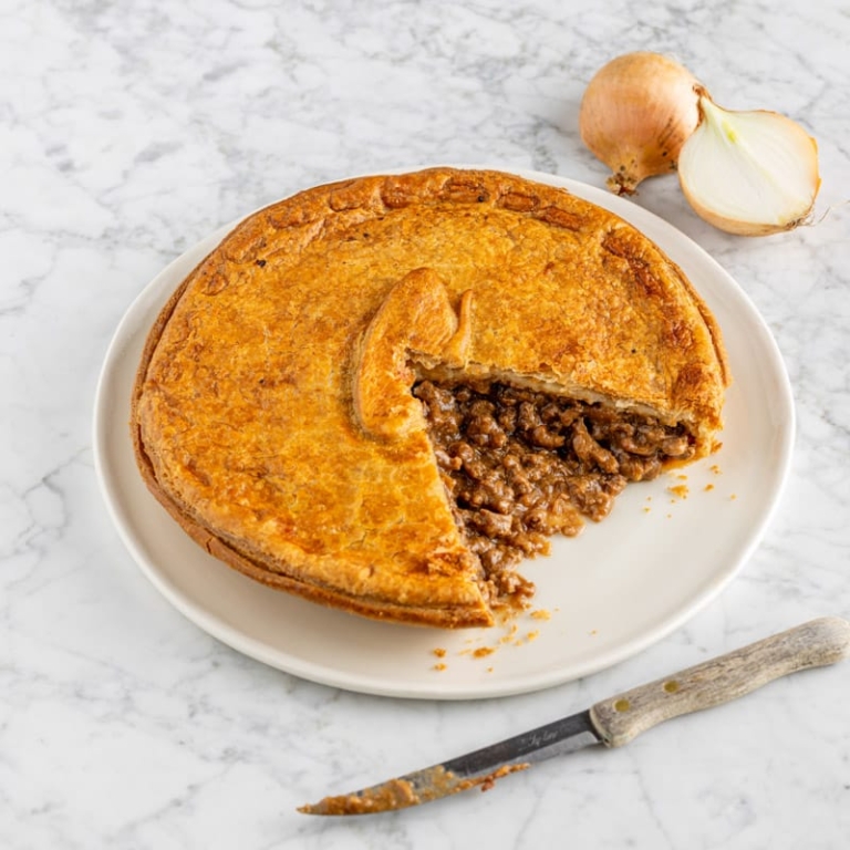 Mince and Onion Pie | Eric Lyons