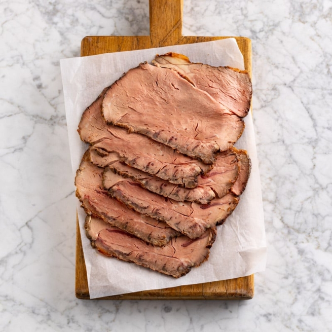 Hand Sliced Cooked Beef
