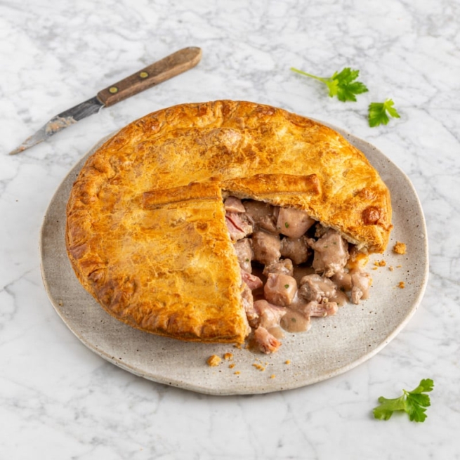 Turkey & Ham Pie