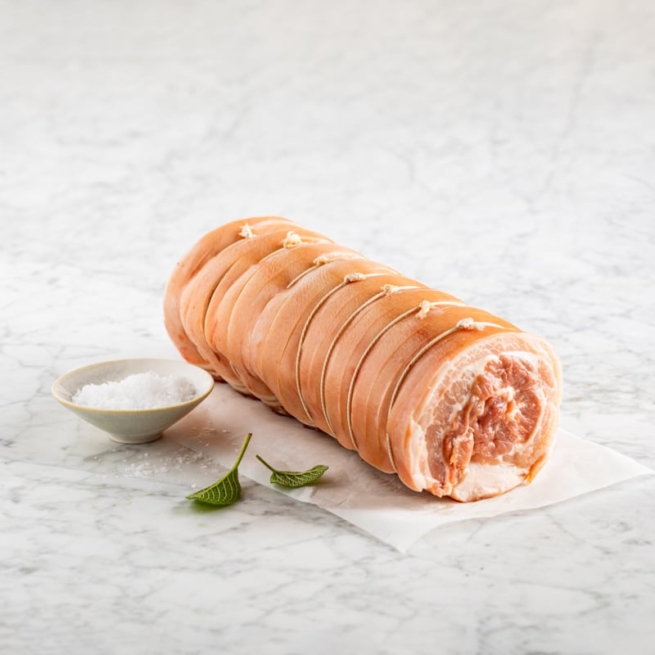 Boneless Rolled Belly Draft Pork Joint