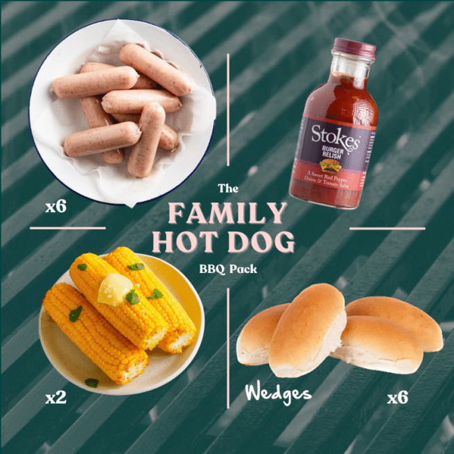 Family Hot Dog BBQ Pack