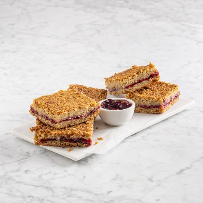 Handmade Blackcurrant Flapjack