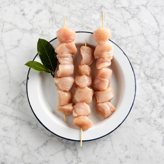 Plain Chicken Skewers