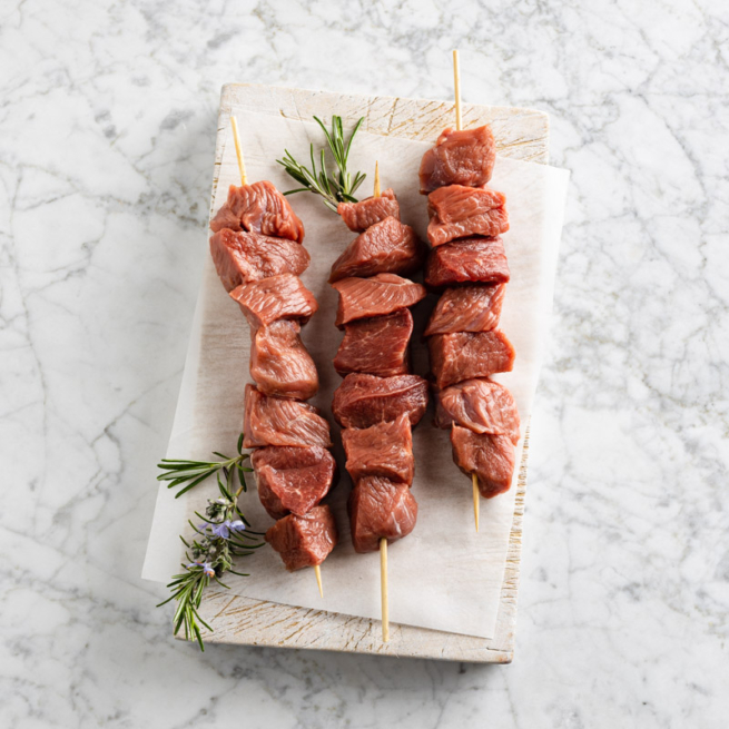 Plain Lamb Skewers