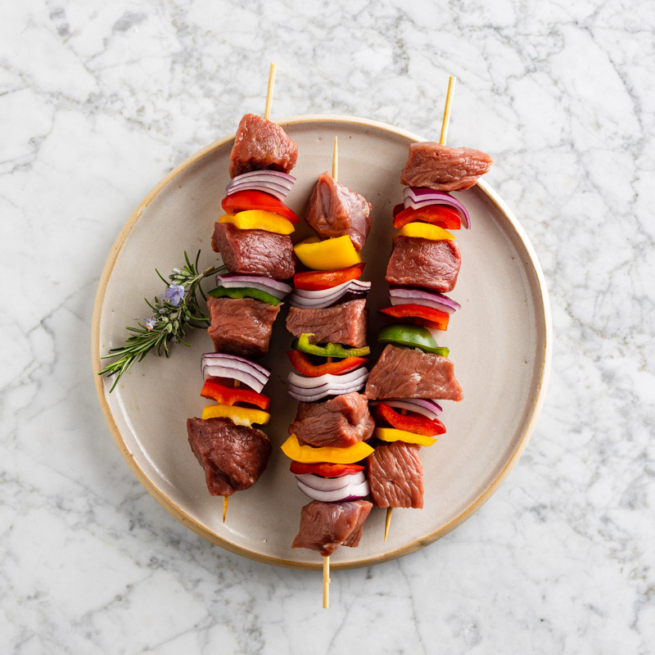 Plain Lamb Skewers