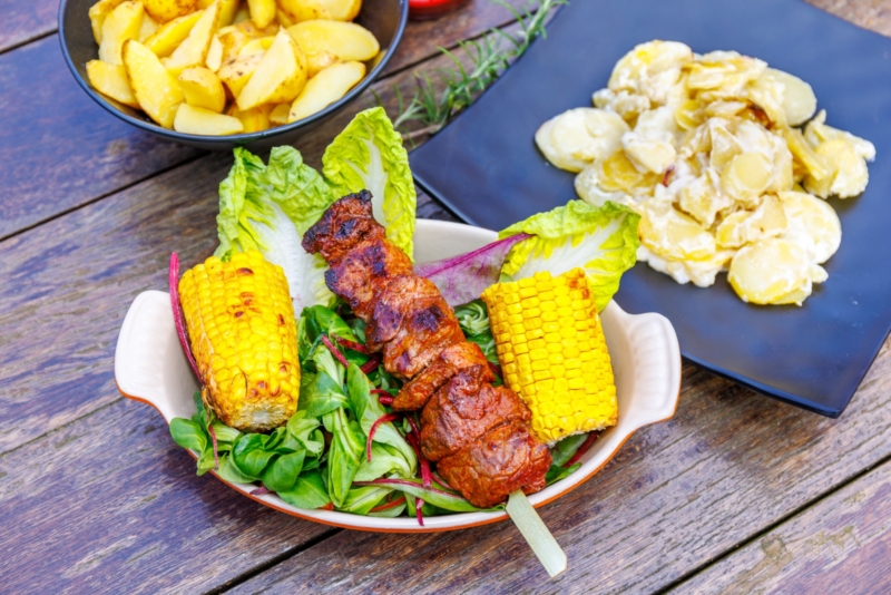 Plain Lamb Skewers