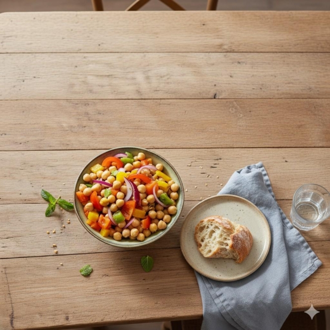 Mediterranean Chickpea Salad