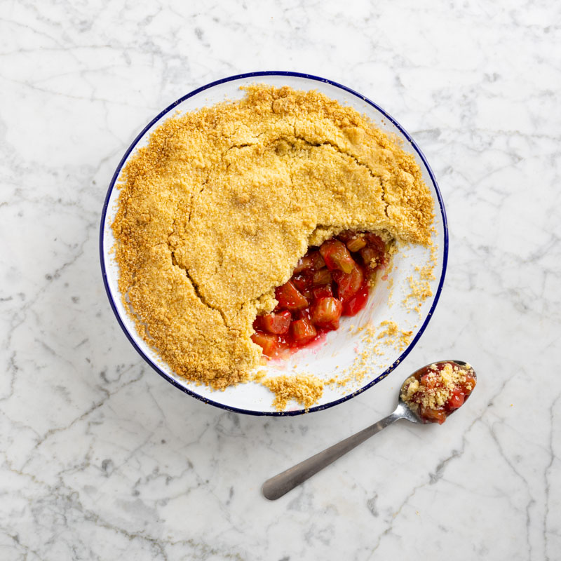 Rhubarb Crumble Rhubarb Crumble