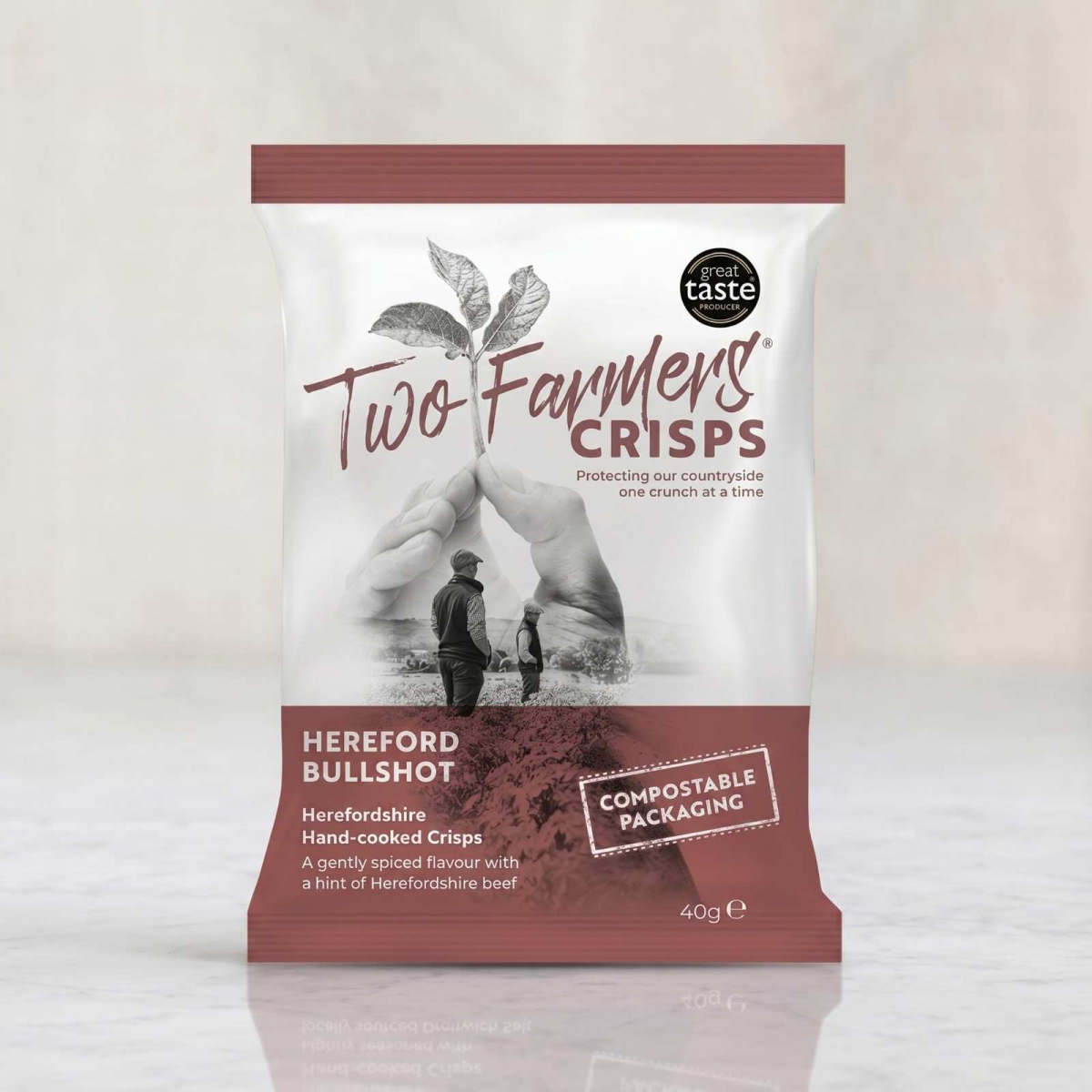 Two Farmers Hereford Bullshot Crisps Two Farmers Hereford Bullshot Crisps