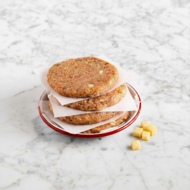 Pork & Apple Burger