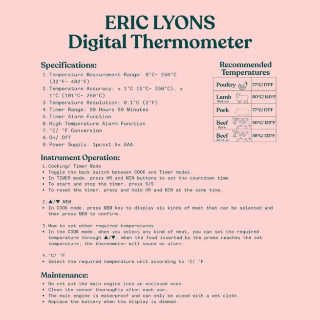 Digital Thermometer