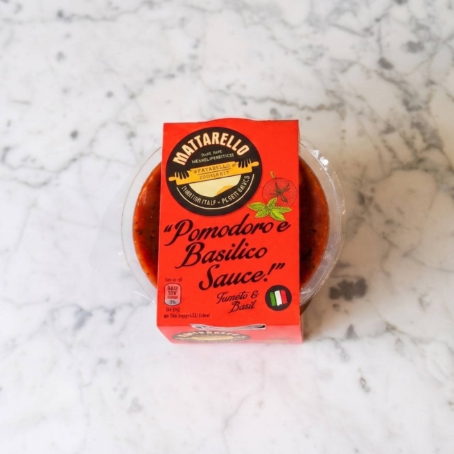 Mattarello Pomodoro Basilico Sauce