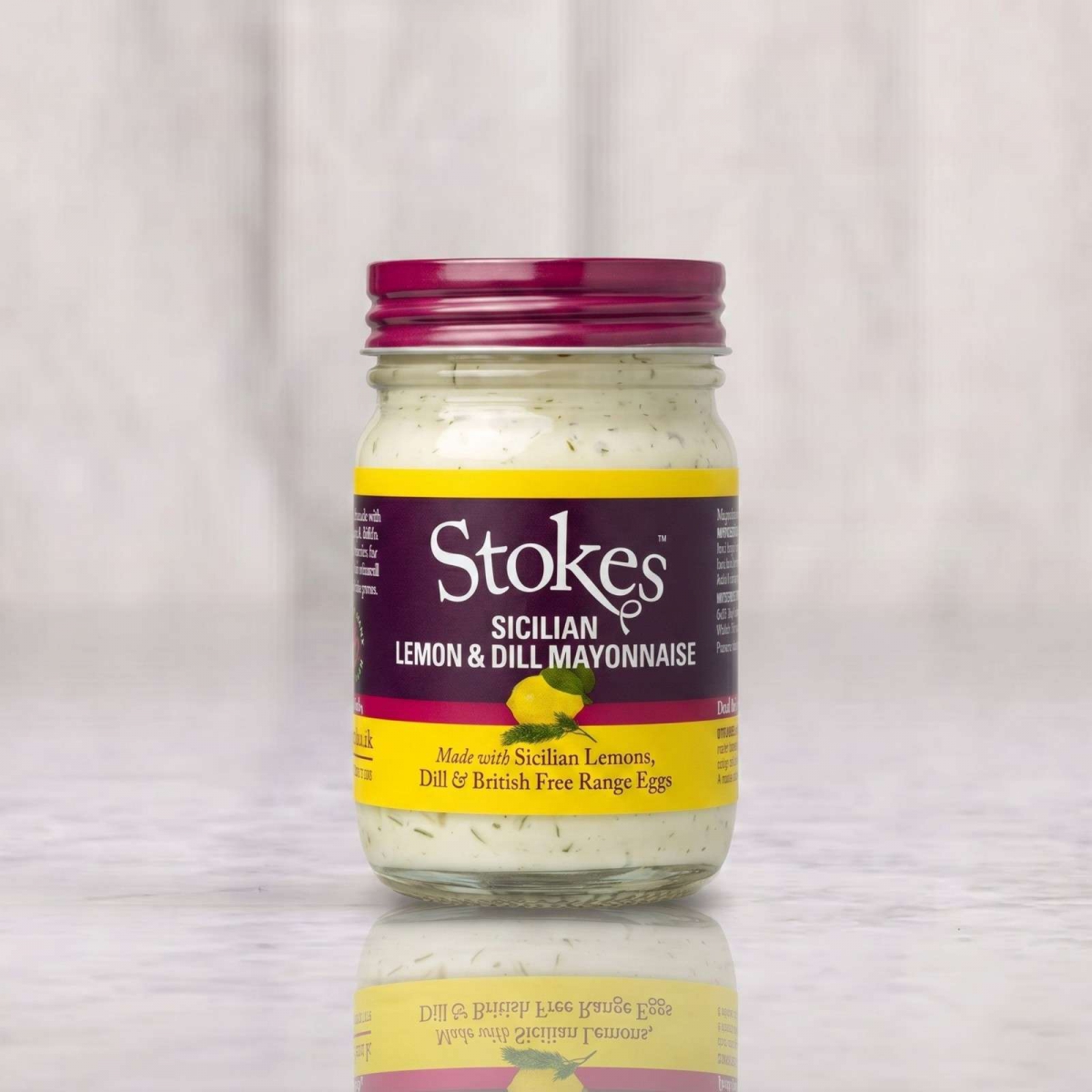 Stokes Sicilian Lemon & Dill Mayonnaise Stokes Sicilian Lemon & Dill Mayonnaise