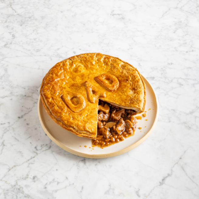 Father's Day "Dad" Pie