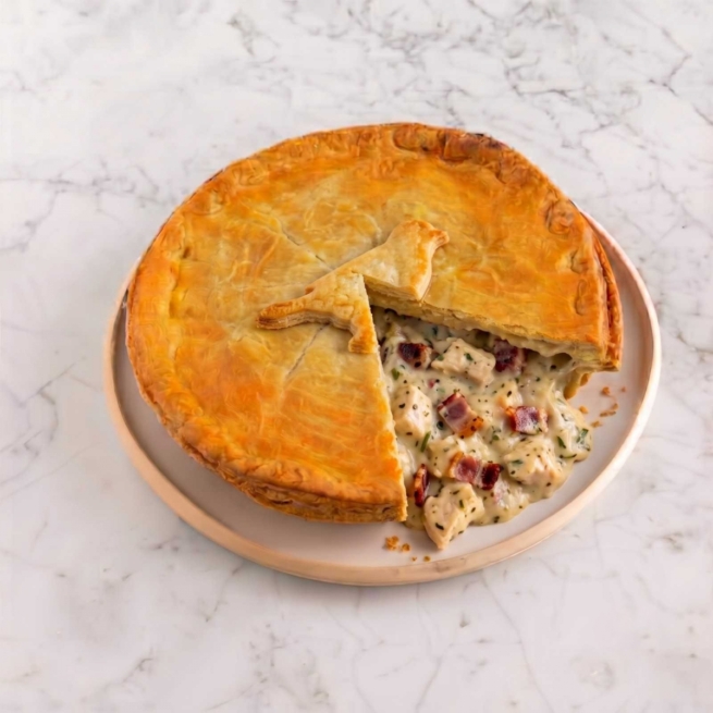 Pie of the Month- Chicken, Bacon & Tarragon Pie