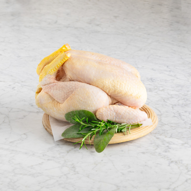 English Label Apple Fed Cockerel